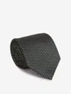 Zegna Silk Tie In Green