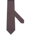Zegna Classic Silk Tie In Red