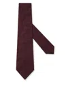 Zegna Silk Tie In Red
