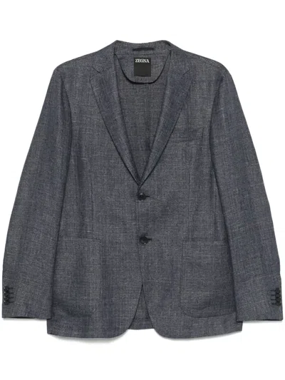 ZEGNA SINGLE-BREASTED BLAZER