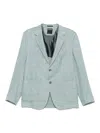 Shop Zegna Single-breasted Blazer