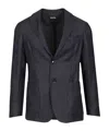 ZEGNA SINGLE BREASTED BLAZER