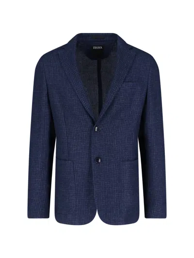 ZEGNA SINGLE-BREASTED BLAZER