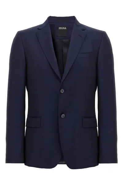 ZEGNA SINGLE-BREASTED BLAZER