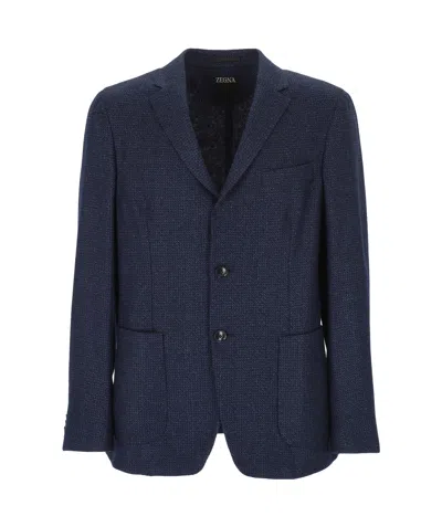ZEGNA SINGLE-BREASTED BLAZER