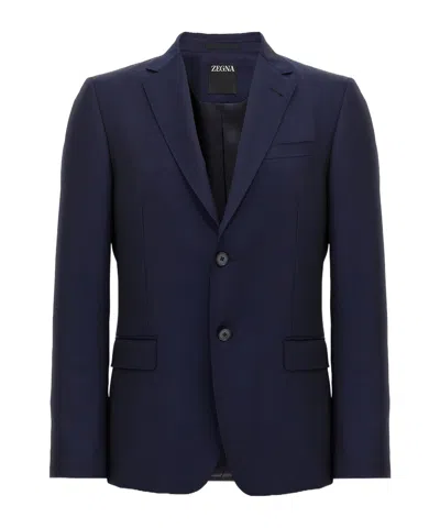 ZEGNA SINGLE-BREASTED BLAZER