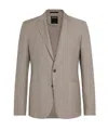 Zegna Single-breasted Blazer In Multi
