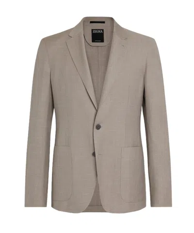 ZEGNA ZEGNA SINGLE-BREASTED BLAZER