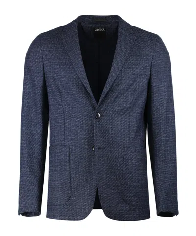ZEGNA TWO-BUTTON JACKET