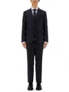 Zegna Single-breasted Dress In Black