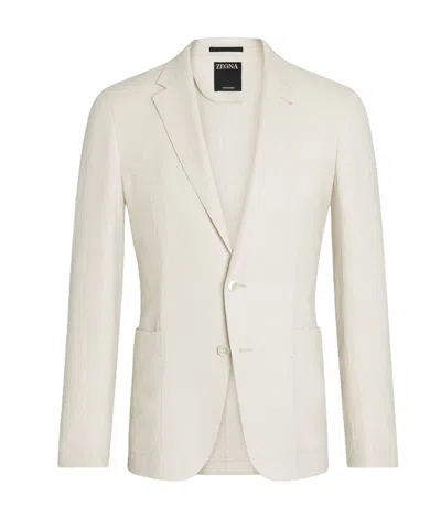 ZEGNA ZEGNA SINGLE-BREASTED JACKET