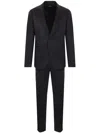 Zegna Single Breasted Suit In Black