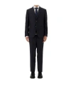 Zegna Single-breasted Dress In Black