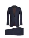 Zegna Centoventimila Single-breasted Wool Suit In Blue