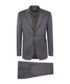 Zegna Easy Care Merino Wool Suit In Gray