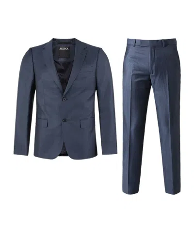 ZEGNA SINGLE-BREASTED TWO-PIECE SUIT