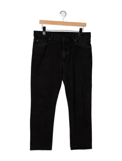 Pre-owned Zegna Skinny Jeans In Black