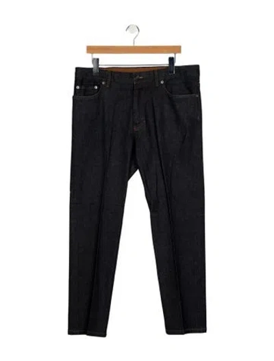 Pre-owned Zegna Skinny Jeans In Black