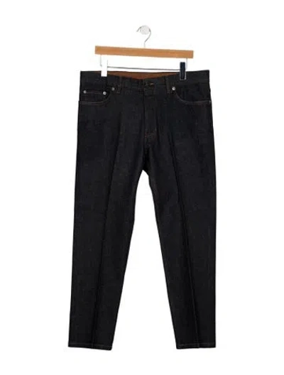 Pre-owned Zegna Skinny Jeans In Black