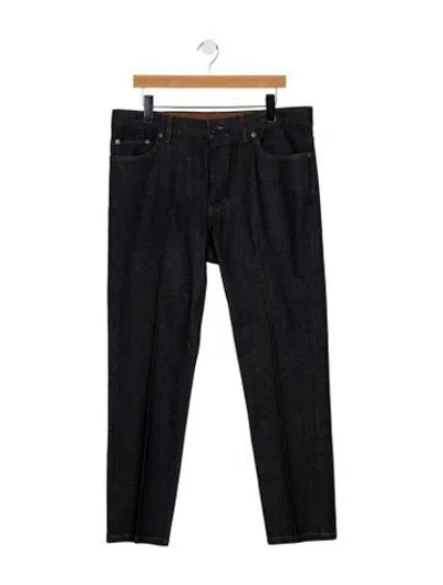 Pre-owned Zegna Skinny Jeans In Black