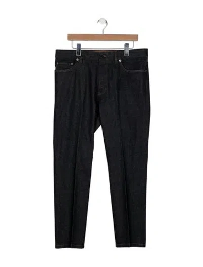 Pre-owned Zegna Skinny Jeans In Black
