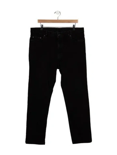 Pre-owned Zegna Skinny Jeans In Black