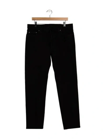 Pre-owned Zegna Skinny Jeans In Black