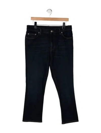 Pre-owned Zegna Skinny Jeans In Black