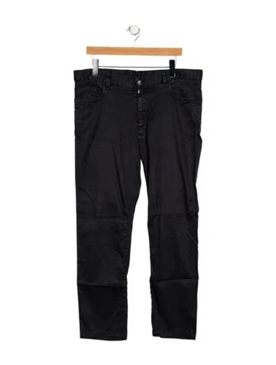 Pre-owned Zegna Skinny Jeans In Blue