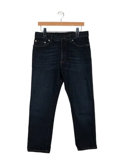 Pre-owned Zegna Skinny Jeans In Blue