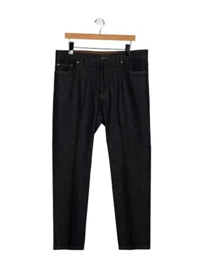 Pre-owned Zegna Skinny Jeans In Blue