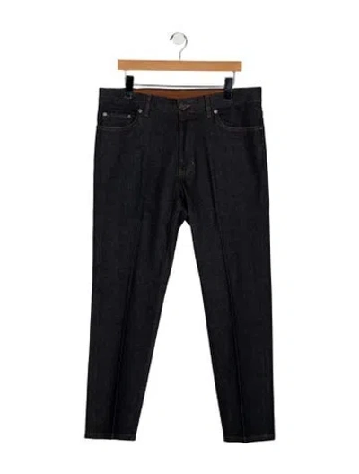 Pre-owned Zegna Skinny Jeans In Blue