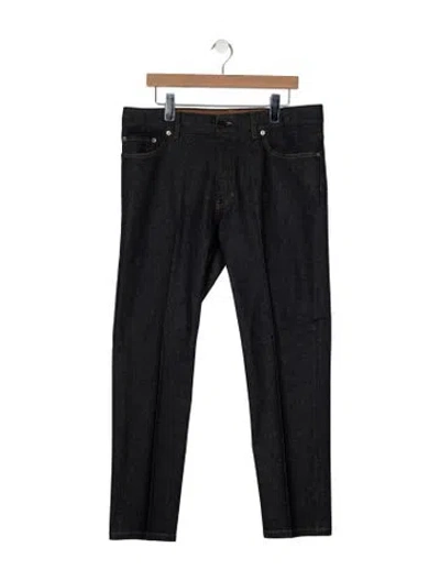 Pre-owned Zegna Skinny Jeans In Blue