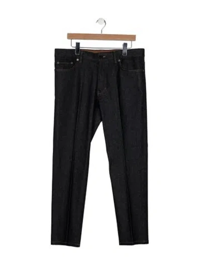 Pre-owned Zegna Skinny Jeans In Blue