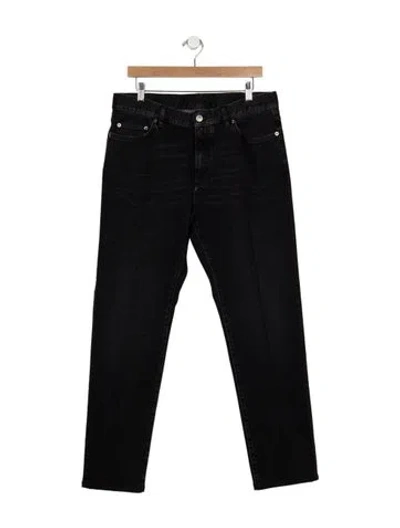 Pre-owned Zegna Skinny Jeans In Blue