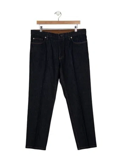 Pre-owned Zegna Skinny Jeans In Blue