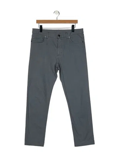 Pre-owned Zegna Skinny Jeans In Gray