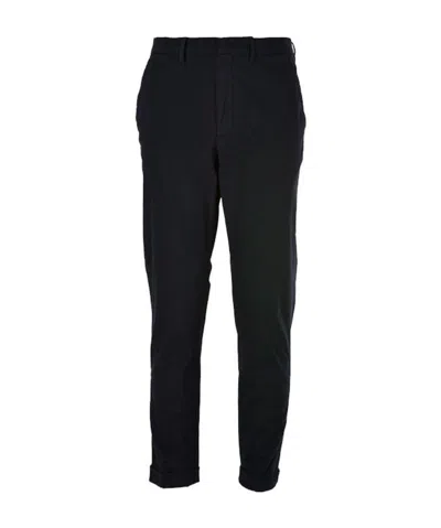 Zegna Slim Casual Pants In Black