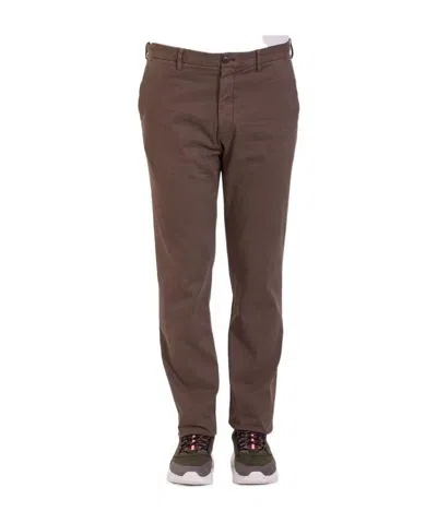 Zegna Slim Casual Pants In Green
