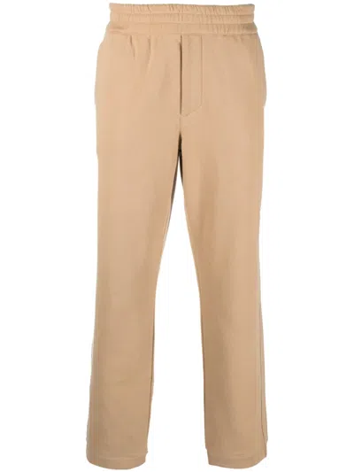 Zegna Pants In Cotton And Cashmere In Sand