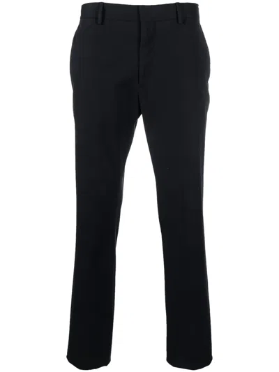 Zegna Tailored Trousers With Side And Back Pockets In Black