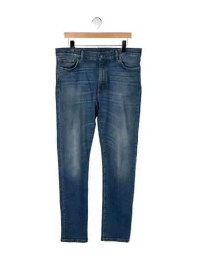 Pre-owned Zegna Slim Fit Jeans In Blue
