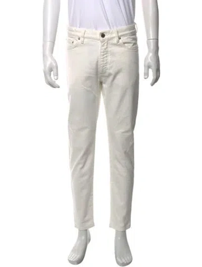 Pre-owned Zegna Slim Fit Jeans In Grey