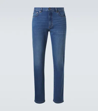 Zegna Slim Jeans In Blue