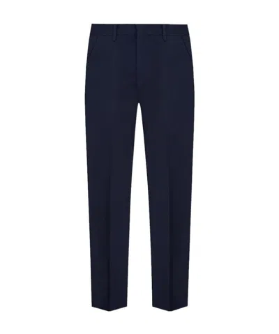 Zegna Slim Tailored Trousers In Black