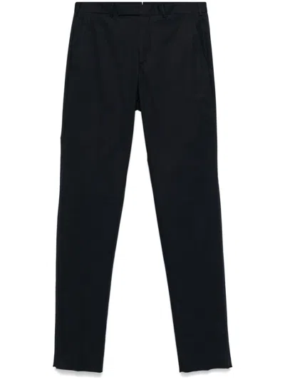 Zegna Slim Trousers In Blue