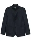 Zegna Blazer In Blue