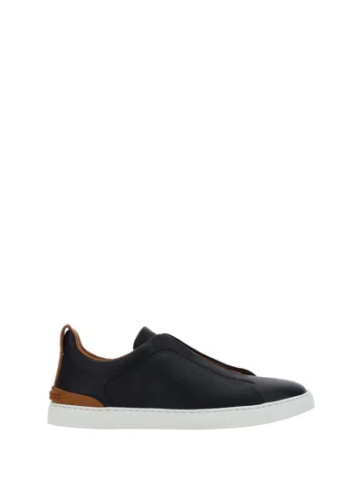 Zegna Sneakers In Black