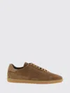 Zegna Suede Sneakers In Brown