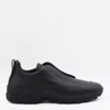 Zegna Monte Sneakers With Triple Stitching Design In Black